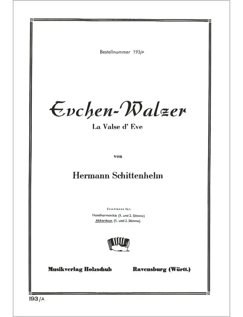 Evchen Walzer